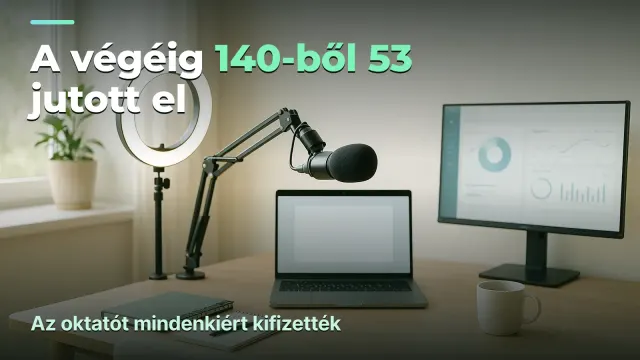A kurzus befejezése mint pénzügyi mutató