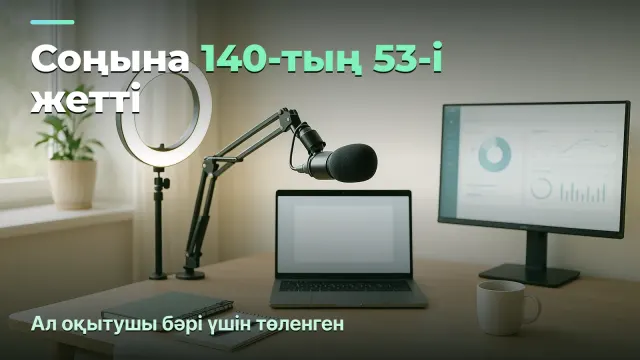 Курсты аяқтау — онлайн-мектептің қаржылық көрсеткіші