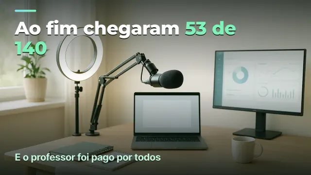 A conclusão do curso como indicador financeiro de uma escola online