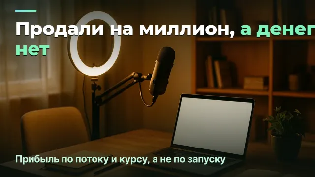 Онлайн-школа: прибыль по потоку и по курсу, а не по запуску