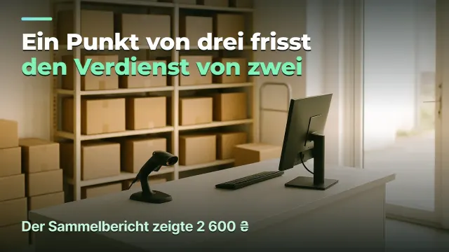 Drei Abholpunkte: einer frisst, was die anderen zwei verdienen