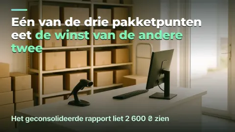 Drie pakketpunten: één eet op wat de andere twee verdienen