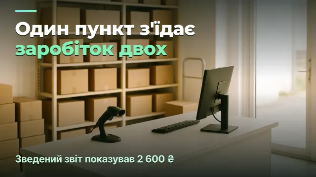 Три пункти видачі: один з'їдає заробіток двох інших