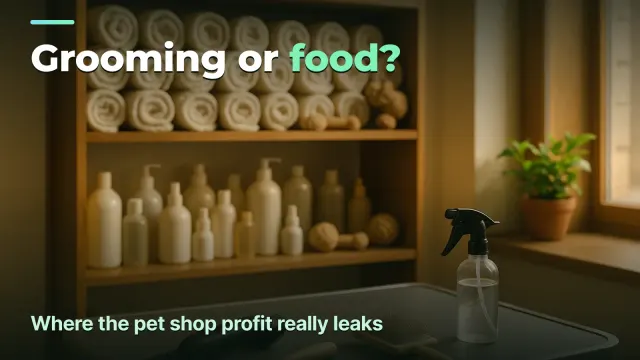 Κομμωτήριο κατοικιδίων και pet shop: πού πραγματικά διαρρέει το κέρδος