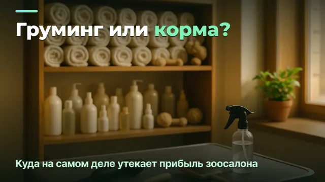 Зоосалон и зоомагазин: куда на самом деле утекает прибыль