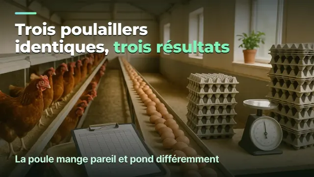 Ferme avicole : trois poulaillers, trois résultats