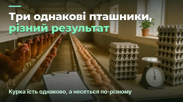 Птахоферма: три однакові пташники, різний результат
