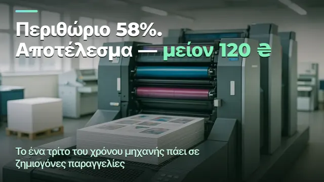 Κόστος εκτύπωσης: πώς υπολογίζεται η ώρα μηχανής
