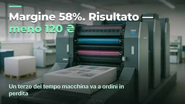 Costo di stampa: come calcolare l'ora macchina