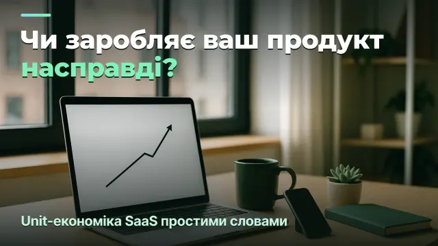 Unit-економіка SaaS простими словами: чи заробляє ваш продукт