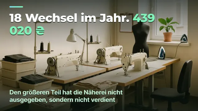 Näherei: Fluktuation kostet 35% des Gewinns