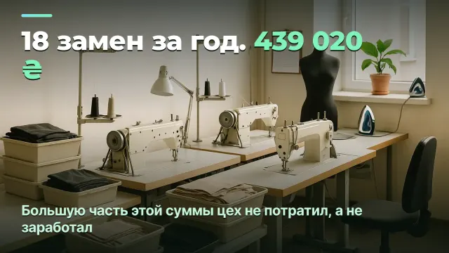Швейный цех: текучесть стоит 35% прибыли