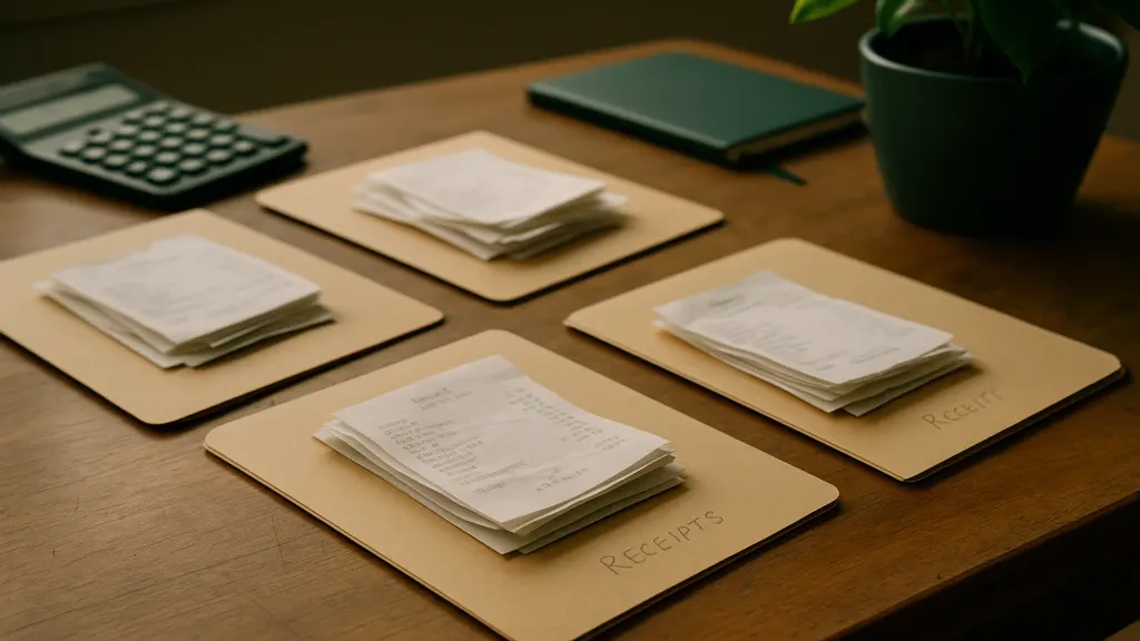 Each project kept in its own folder instead of one shared pile