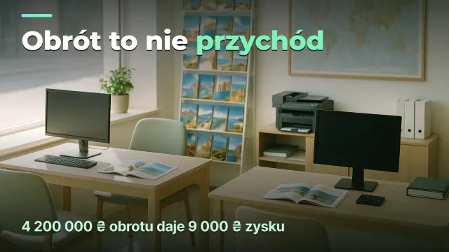 Biuro podróży: dlaczego cztery miliony obrotu dają 9 000 ₴