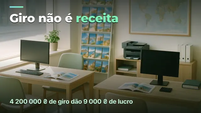 Agência de viagens: por que quatro milhões de giro dão 9 000 ₴