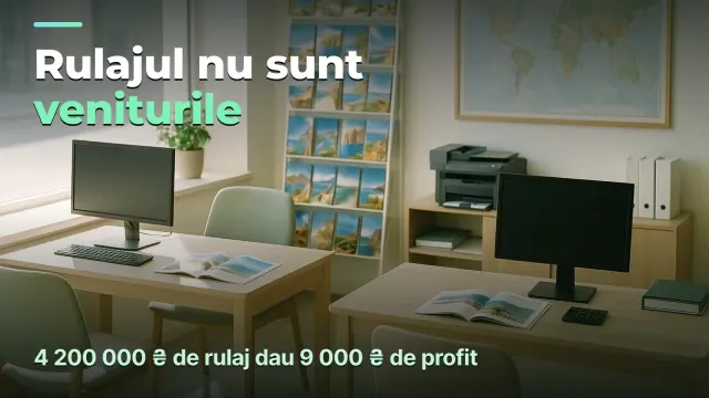 Agenție de turism: de ce patru milioane de rulaj dau 9 000 ₴