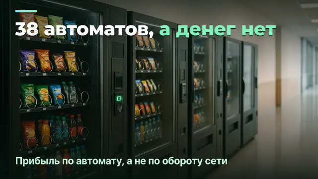 Вендинговый бизнес: прибыль по автомату, а не по обороту