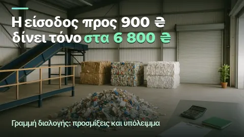 Γραμμή διαλογής: η φθηνή ύλη κοστίζει πιο πολύ