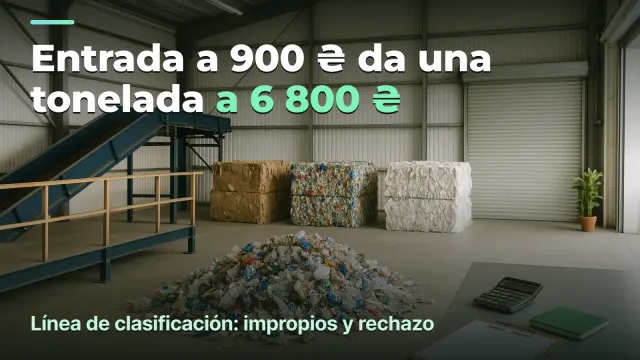 Línea de clasificación: lo barato sale más caro