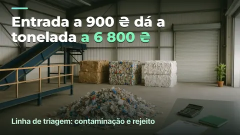 Linha de triagem: entrada barata custa mais