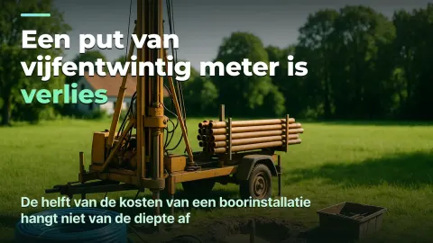 Putboren: winst per put, niet per meter