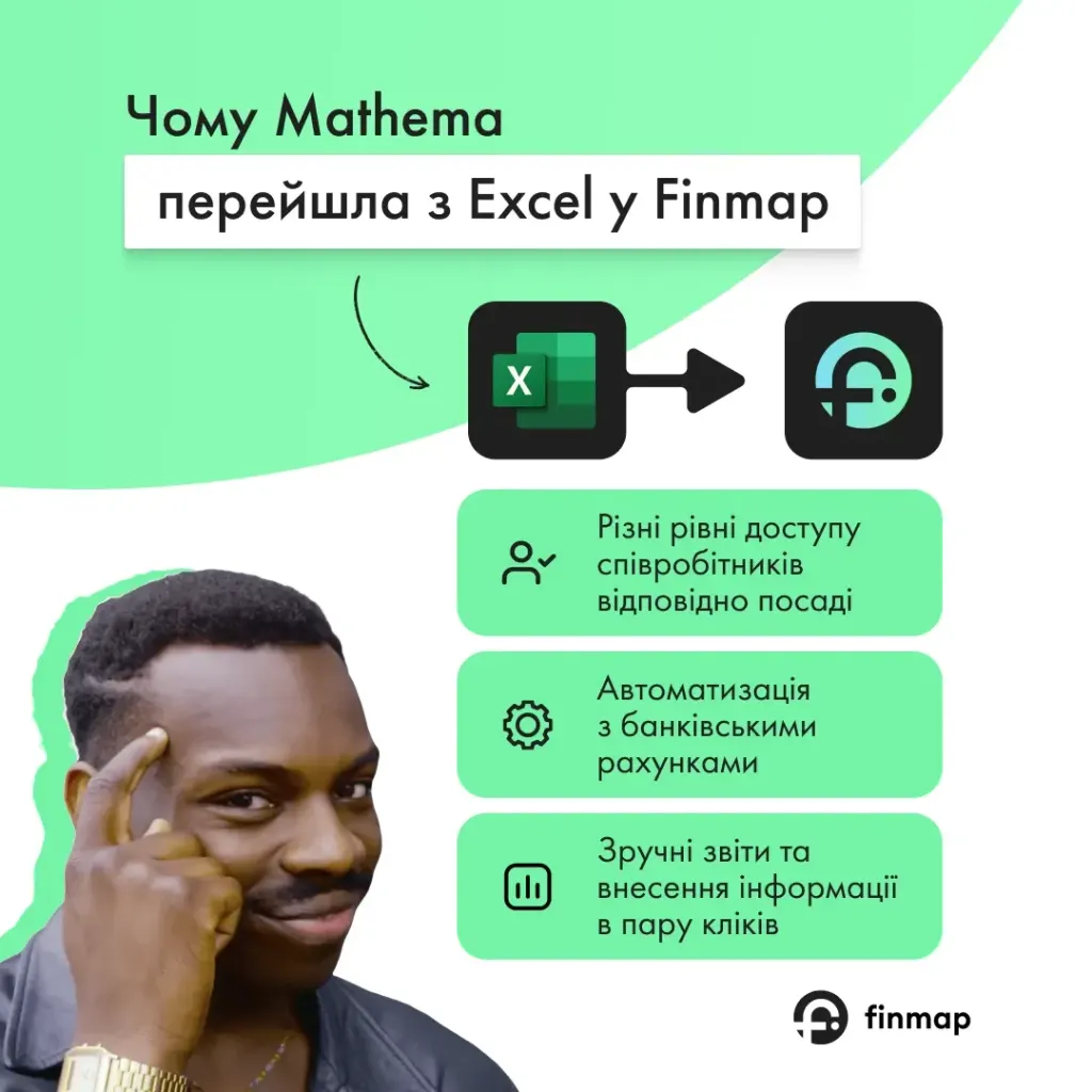 Чому Mathema перейшла з Excel у Finmap