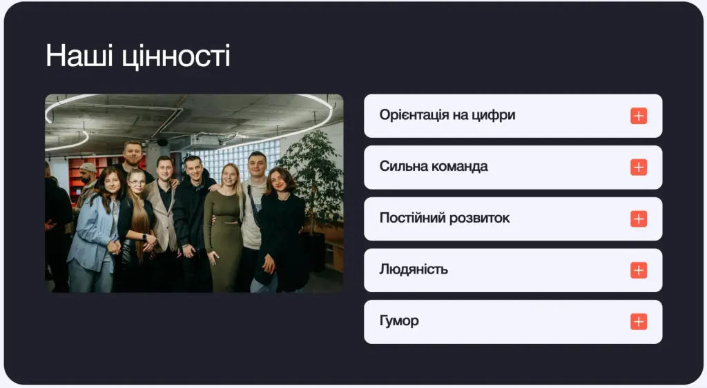 Команда та цінності MURAHA Marketing Agency