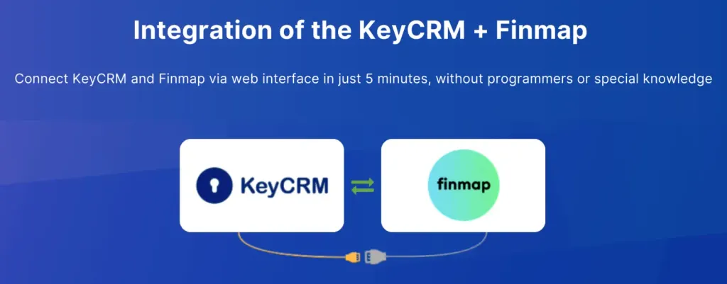 Integration of Finmap and KeyCRM