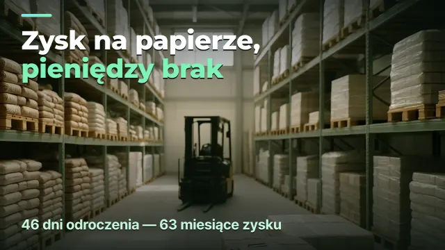 Hurt z odroczeniem: zysk na papierze, pieniędzy brak