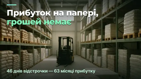 Опт із відстрочкою: прибуток на папері, грошей немає