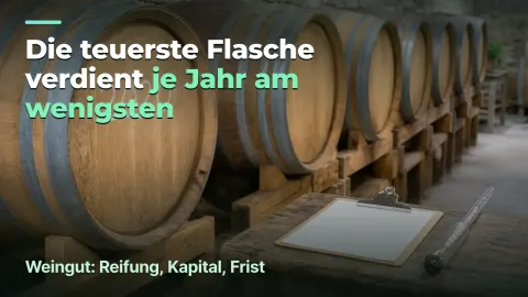 Weingut: Marge je Flasche und je Jahr