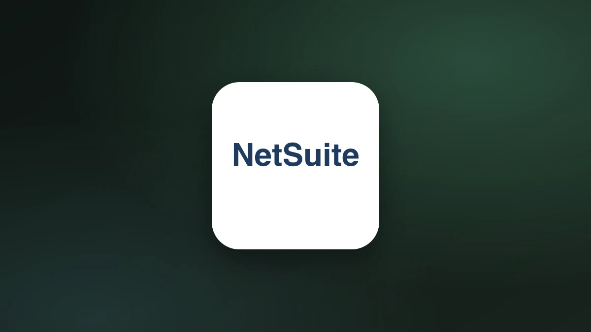 Oracle NetSuite